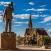 Namibian-ensimmaisen-presidentin-patsas-ja luterilainen-kirkko-Windhoek